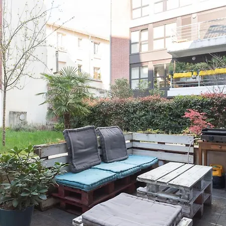 Charming Authentic With Garden Appartement Paris